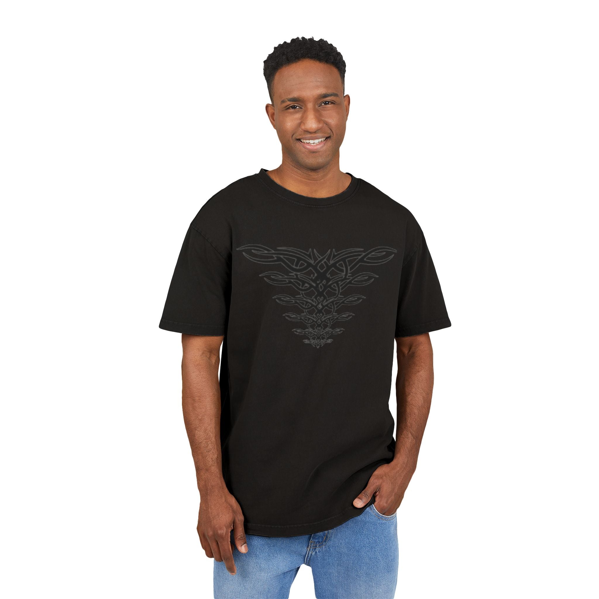 Peak Force - Men's Oversized Tribal Tee