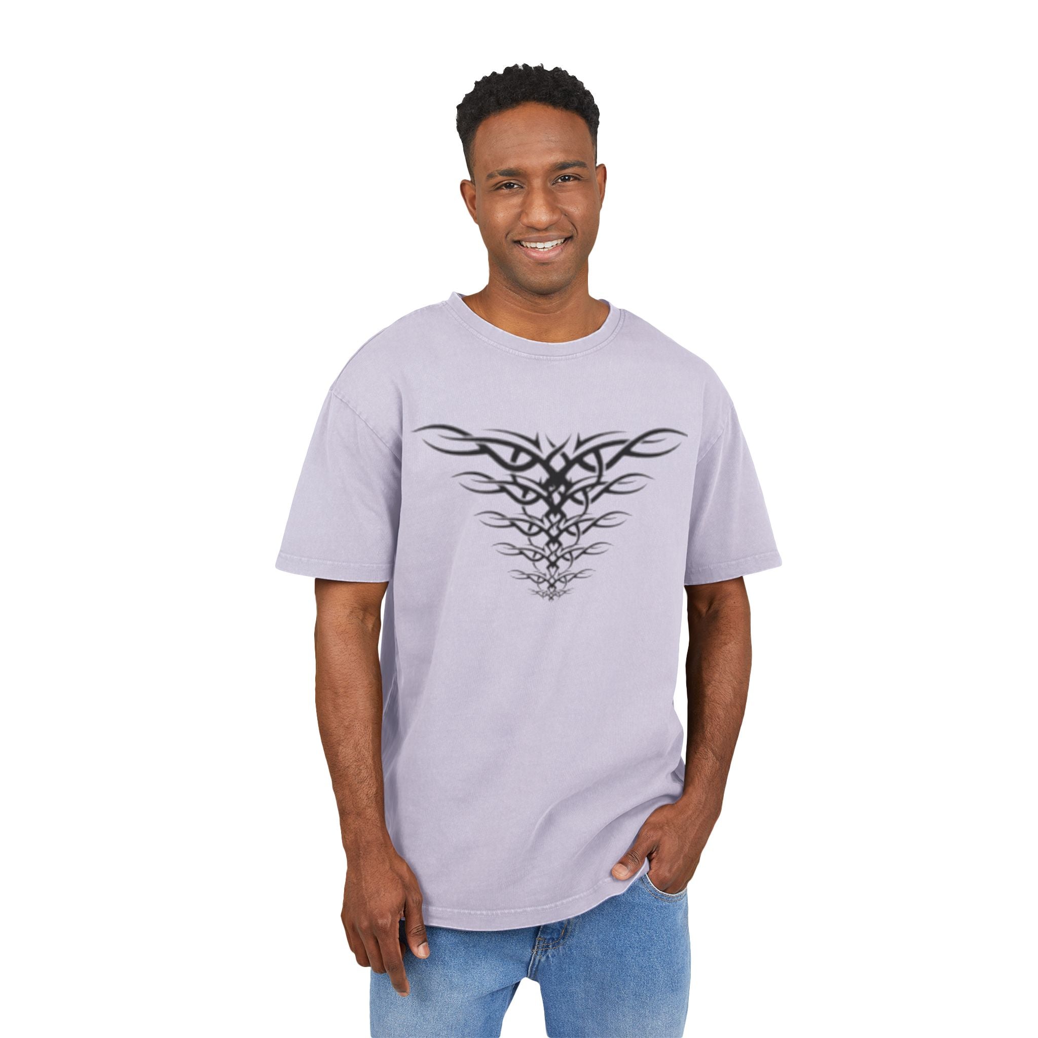 Peak Force - Men's Oversized Tribal Tee