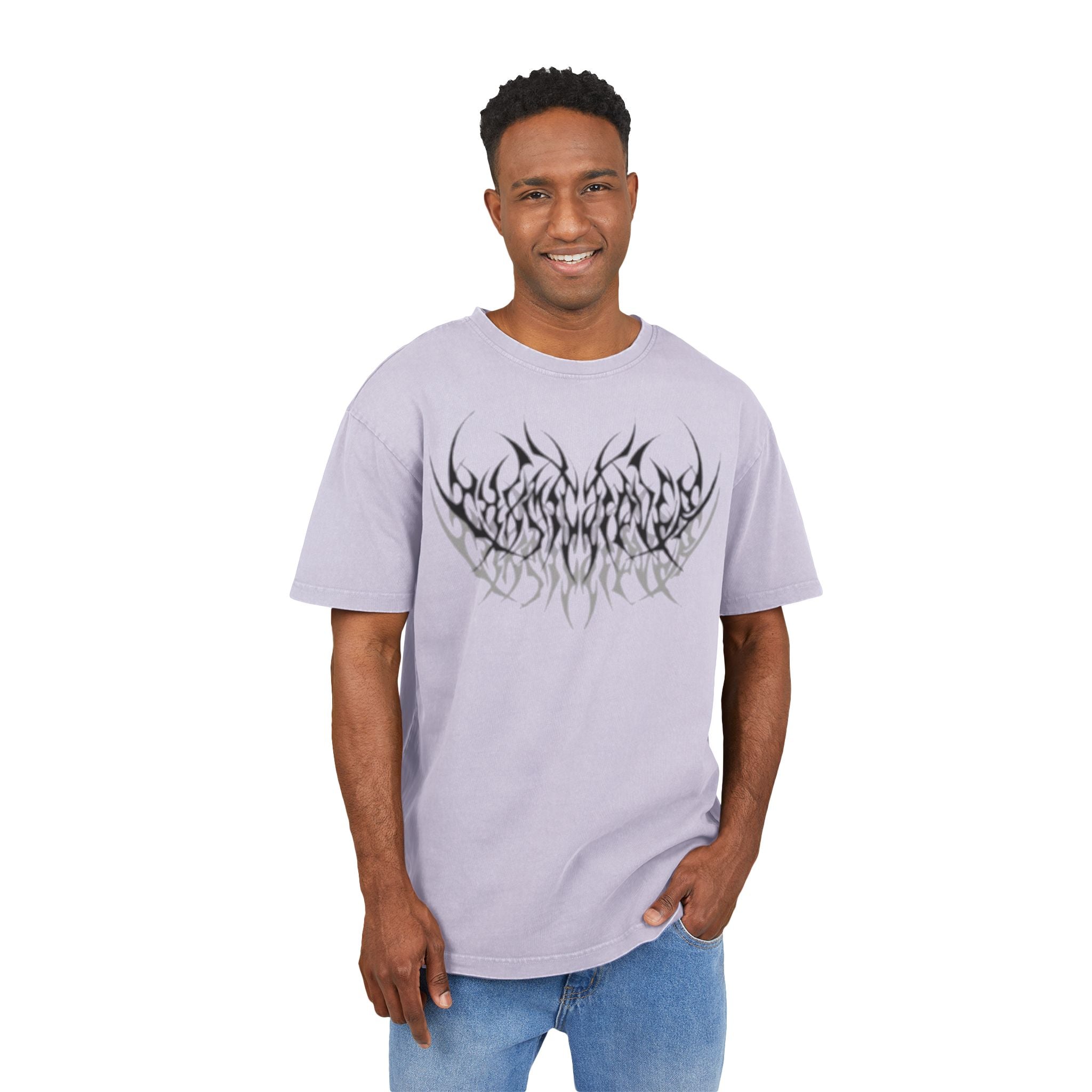 Demon Overload - Men's Oversized Tribal Tee