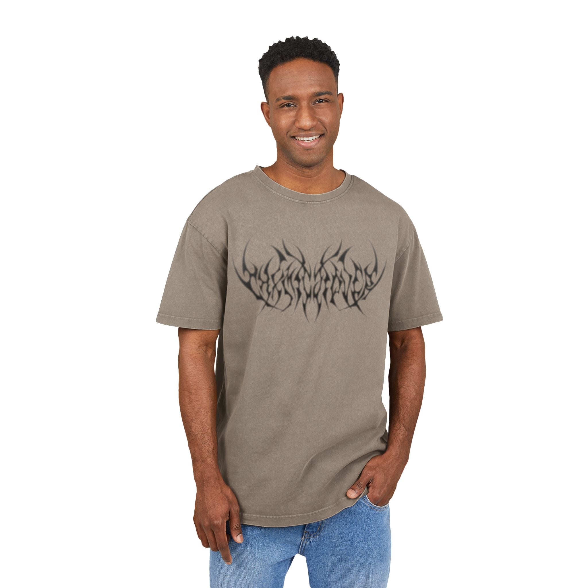 Demon Slayer - Men's Oversized Tribal Tee