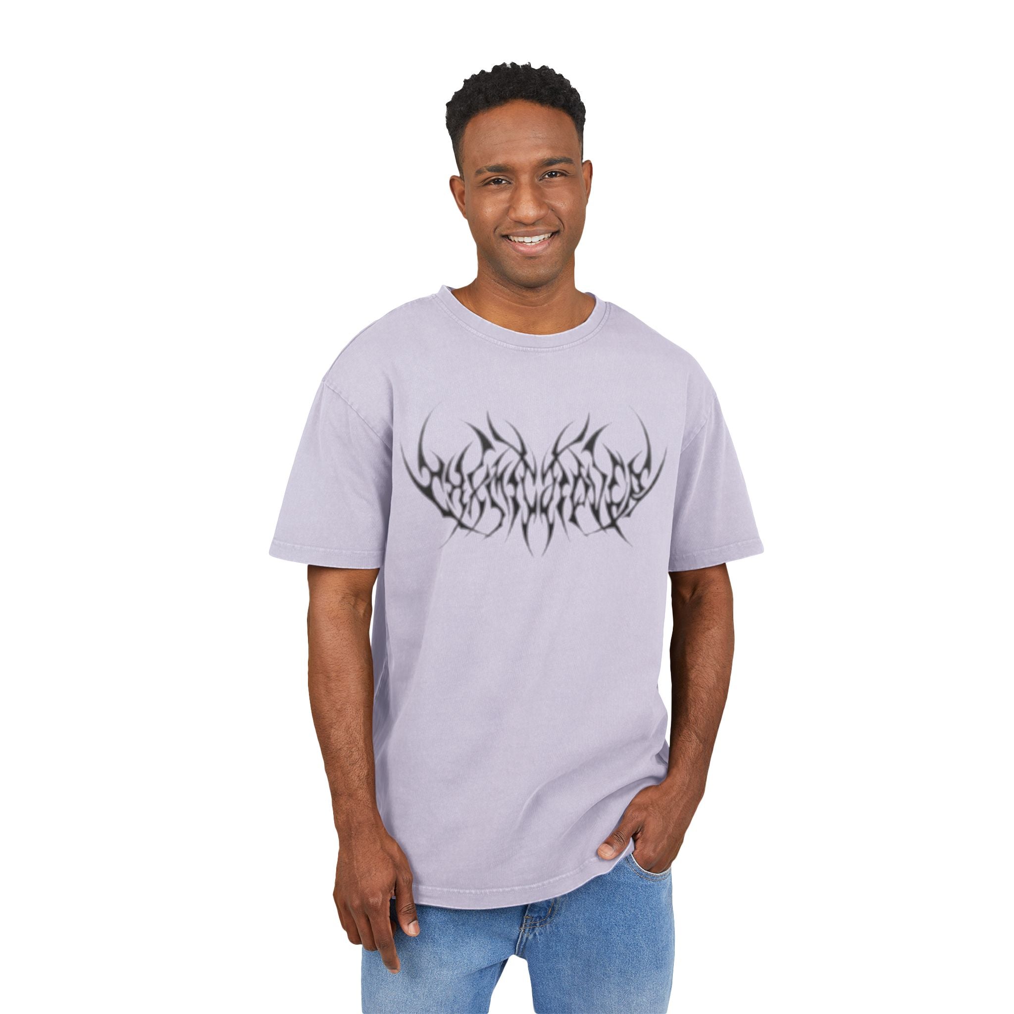Demon Slayer - Men's Oversized Tribal Tee